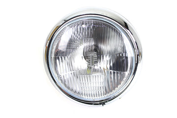 33-2266 - 7  6 Volt LED Glide Headlamp Chrome