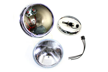 33-2267 - 7  12 Volt LED Glide Headlamp Chrome