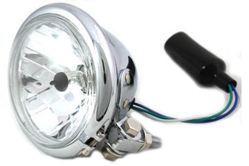 33-4071 - 4-1/2  Round Headlamp Chrome