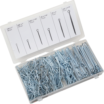 2402-0109 - PERFORMANCE TOOL Cotter Pin Assortment - 1000-Piece W5204