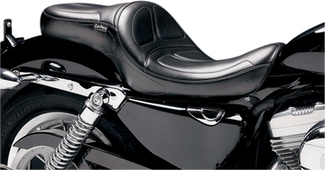 0804-0165 - LE PERA Maverick Seat - Without Backrest - Stitched - Black - XL '04-'22 LC-916