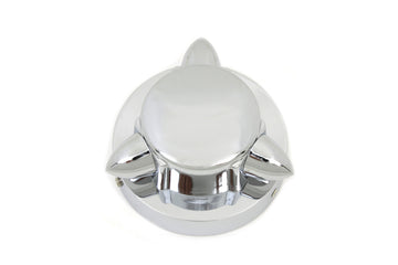 38-0551 - Chrome Krommet Style Gas Cap Cover
