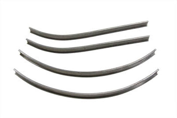 38-6681 - Mount Strips for Gas Tank Emblems Raw Steel