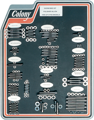 COLONY Motor Kit - Polished - '00-'06 Softail 1018-P