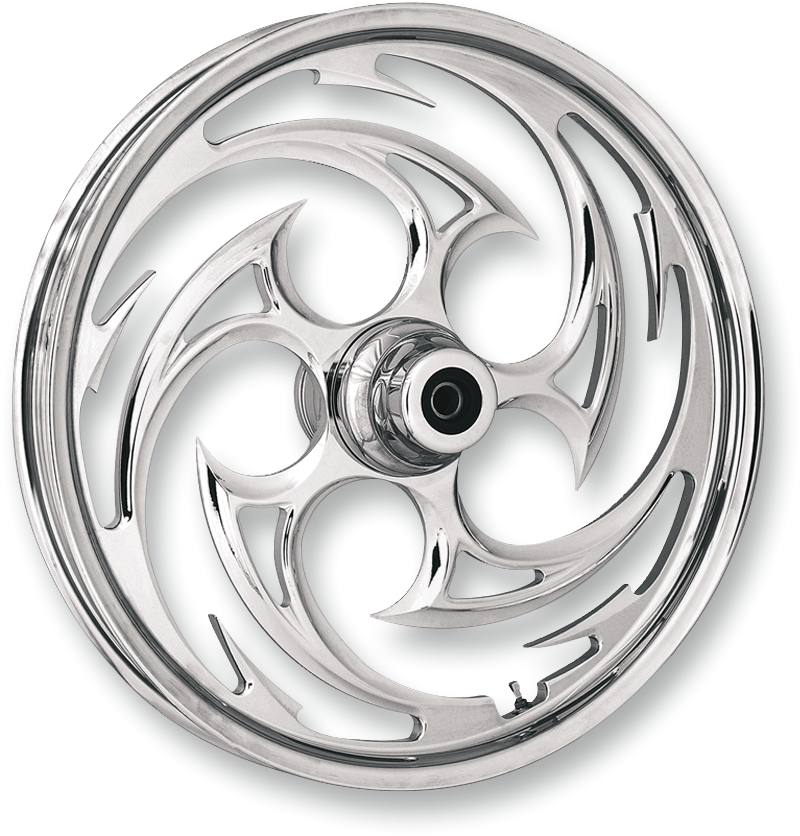 0201-0952 - RC COMPONENTS Savage Front Wheel - Dual Disc/No ABS - Chrome - 21"x3.50" - '00-'07 FLT 21350-9917-85C