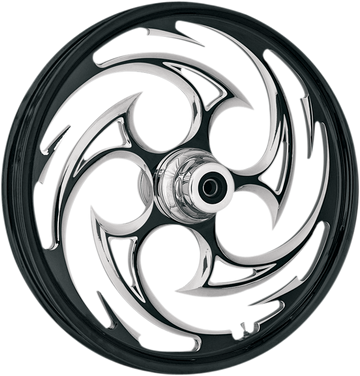 0201-1241 - RC COMPONENTS Savage Eclipse Front Wheel - Dual Disc/No ABS - Black - 16"x3.50" - '00-'07 FLT 16350-9917-85E