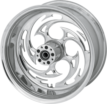 0202-0945 - RC COMPONENTS Savage Rear Wheel - Single Disc/No ABS - Chrome - 16"x3.50" 16350-9978-85C