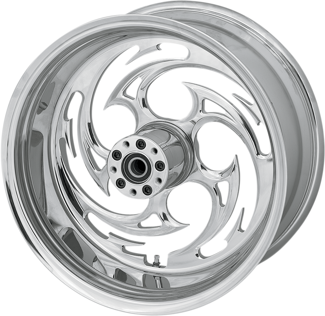 0202-1017 - RC COMPONENTS Savage Rear Wheel - Single Disc/ABS - Chrome - 17"x6.25" - '08-'10 FXST 17625-9209-85C