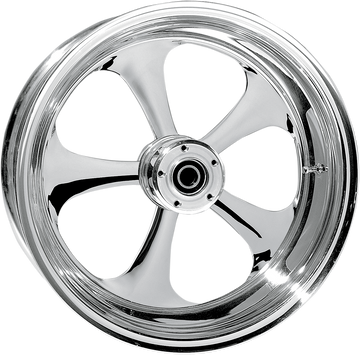 0202-1628 - RC COMPONENTS Nitro Rear Wheel - Single Disc/No ABS - Chrome - 16"x3.50" - '02-'07 FLT 16350-9974-92C