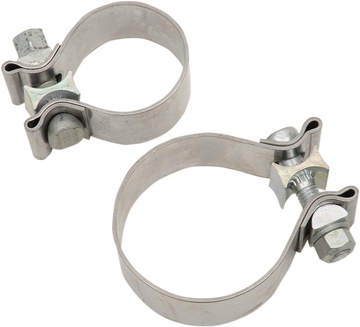 1860-1383 - KHROME WERKS Exhaust Clamp - Stainless Steel 203031