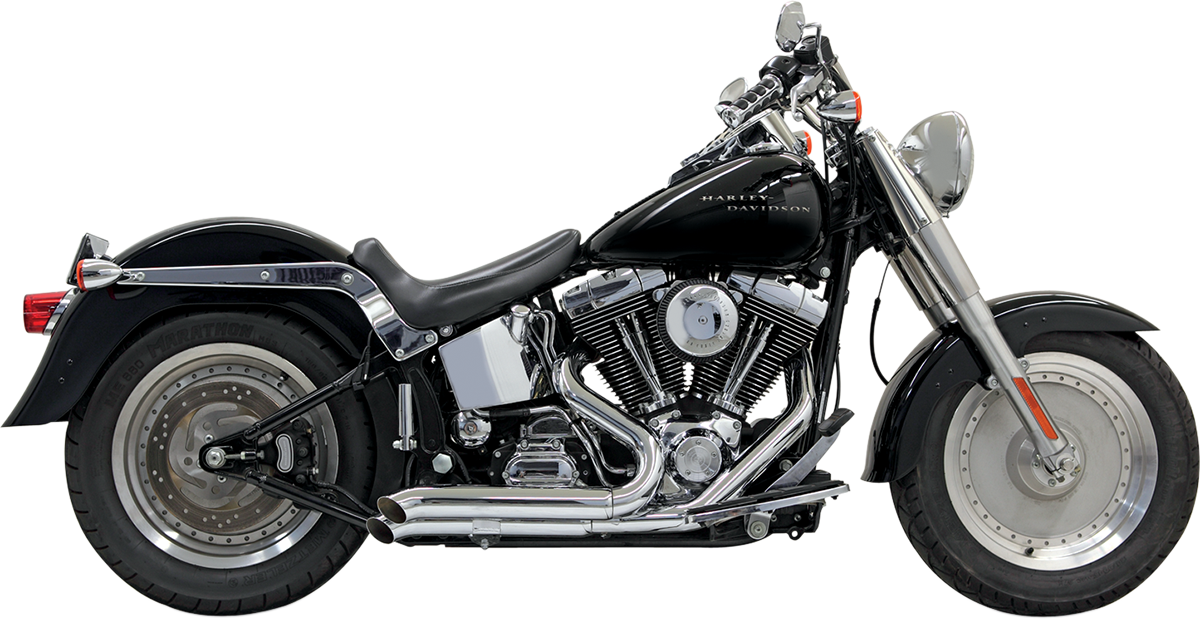1800-1508 - BASSANI XHAUST Pro Street Exhaust - Chrome - Turn Out