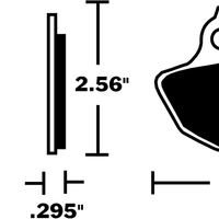 DP-918 - DP BRAKES Sintered Brake Pads - DP918 DP-918