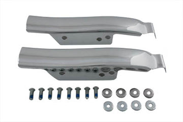 50-1135 - Saddlebag Rear Filler Strip Set Chrome