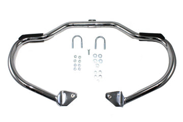 51-0997 - Chrome Front Engine Bar with Footpeg Pads