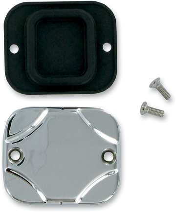 0610-0179 - DRAG SPECIALTIES Master Cylinder Cover - Chrome 07-0648-CP