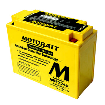 53-0536 - Moto Battery AGM Fully Sealed Black Battery