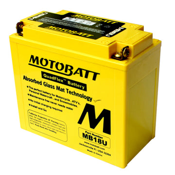53-0546 - Moto Battery AGM Fully Sealed Black Battery