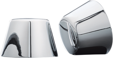 0214-0631 - KURYAKYN Axle Nut Cover - Smooth - Chrome - Front 1201