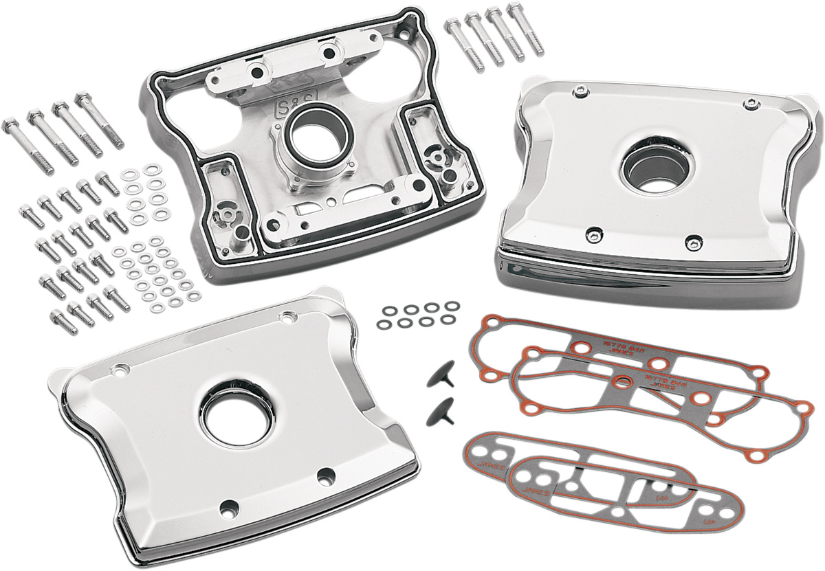 DS376522 S&S CYCLE Chrome Rocker Box 904050 Retrocycle, LLC