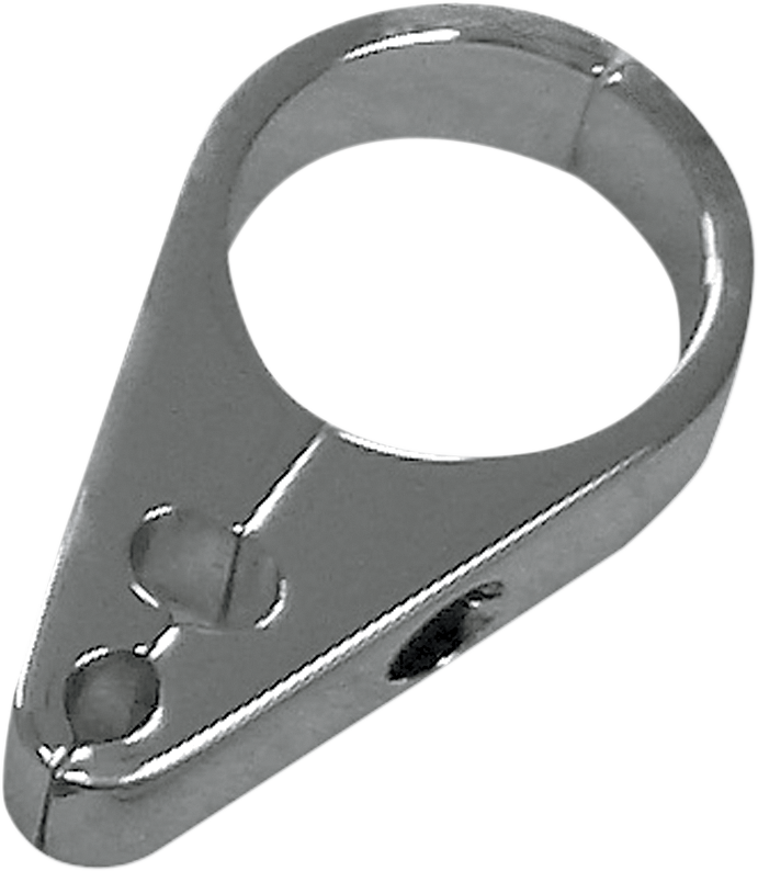 DRAG SPECIALTIES Cable Clamp - Throttle/Idle/Brake - 1" - Chrome 0658-0040