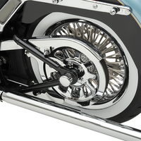 DRAG SPECIALTIES Chrome Rear Pulley - 66-Tooth 191312