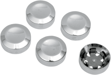 DRAG SPECIALTIES Rear Pulley Bolt Cover - Chrome D26-0152