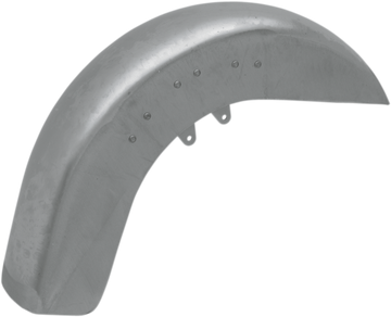 1401-0322 - DRAG SPECIALTIES Smooth Front Fender - Raw - Steel 51-0608