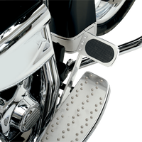 1610-0133 - DRAG SPECIALTIES Brake Pedal Pad - Chrome 1610-0133