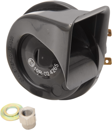 DRAG SPECIALTIES Replacement Horn - '90 - '22 FLT - Black E11-6165B