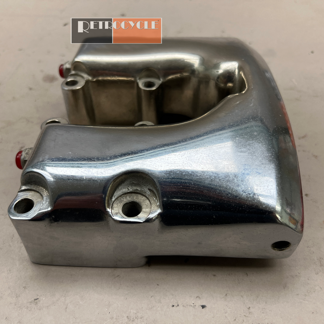 Harley OEM Front Shovelhead Rocker Box Cover with Shaft/Intake ...