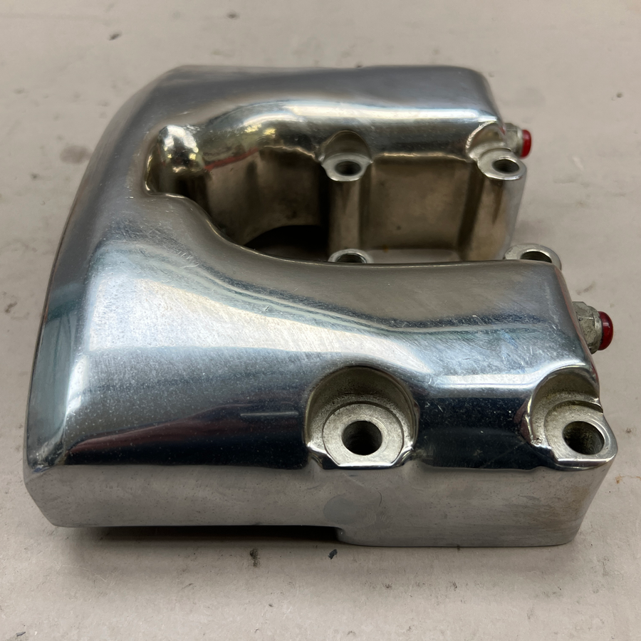 Split Rocker Box C-3 17517-77B - Harley OEM Front Shovelhead Rocker Box Cover with Shaf ...