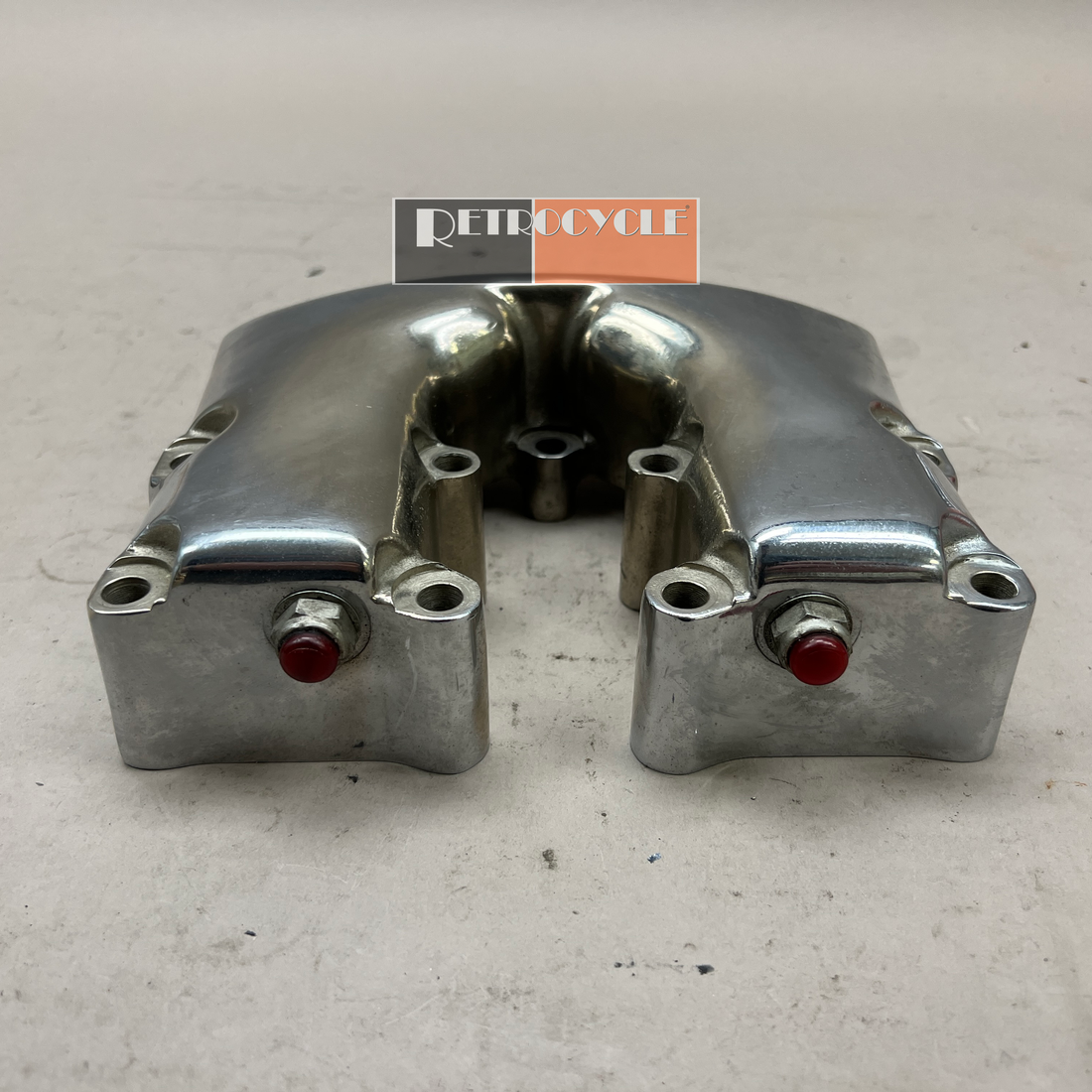 Harley OEM Front Shovelhead Rocker Box Cover with Shaft/Intake ...