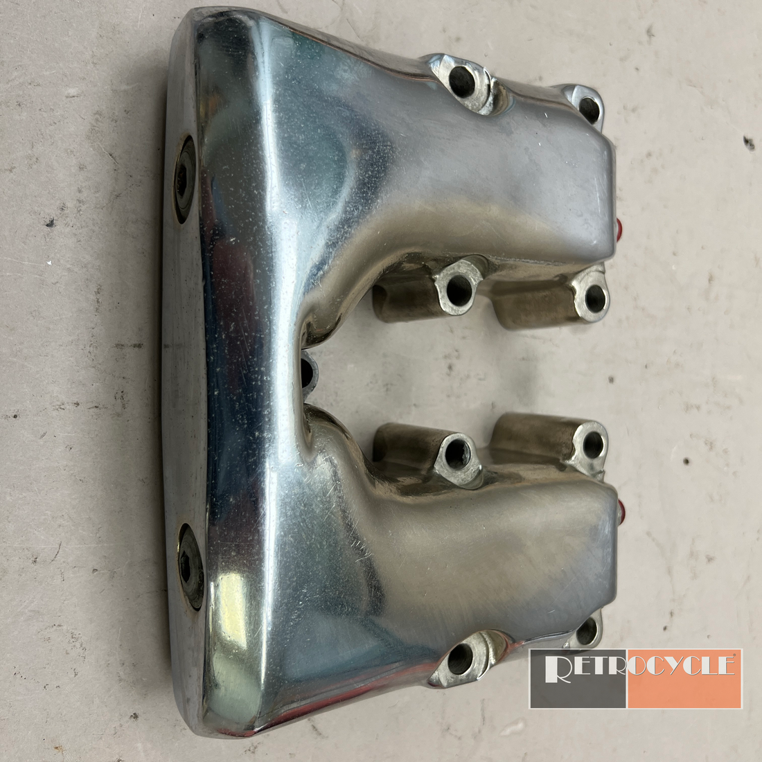 Harley OEM Front Shovelhead Rocker Box Cover with Shaft/Intake ...