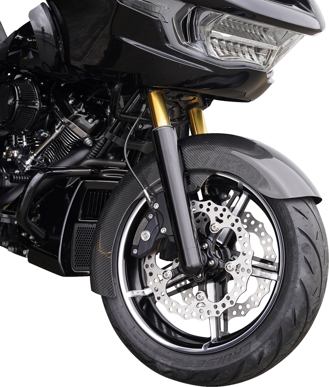 0210-0460 - ARLEN NESS Wheel - Factory 24 - Front/Rear - Black/Contrast Cut - 19x3.25 71-421