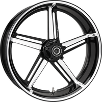 0210-0460 - ARLEN NESS Wheel - Factory 24 - Front/Rear - Black/Contrast Cut - 19x3.25 71-421