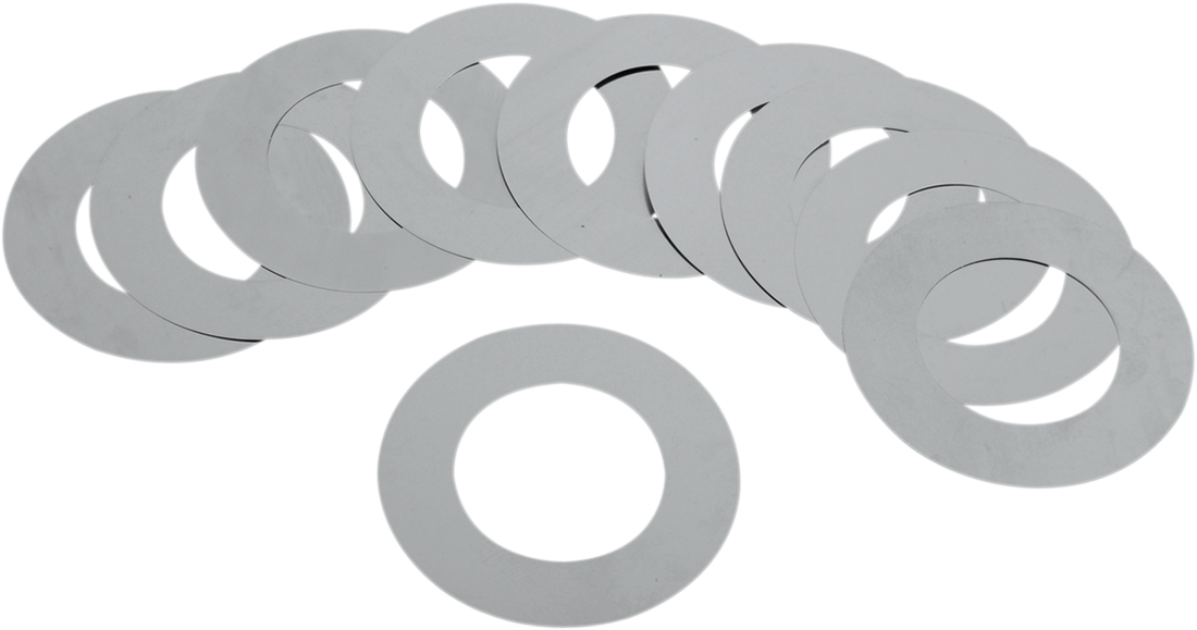 0213-0388 - EASTERN MOTORCYCLE PARTS Adjusting Shims - Star Hub - 0.007" - 10 Pack A-43560-35