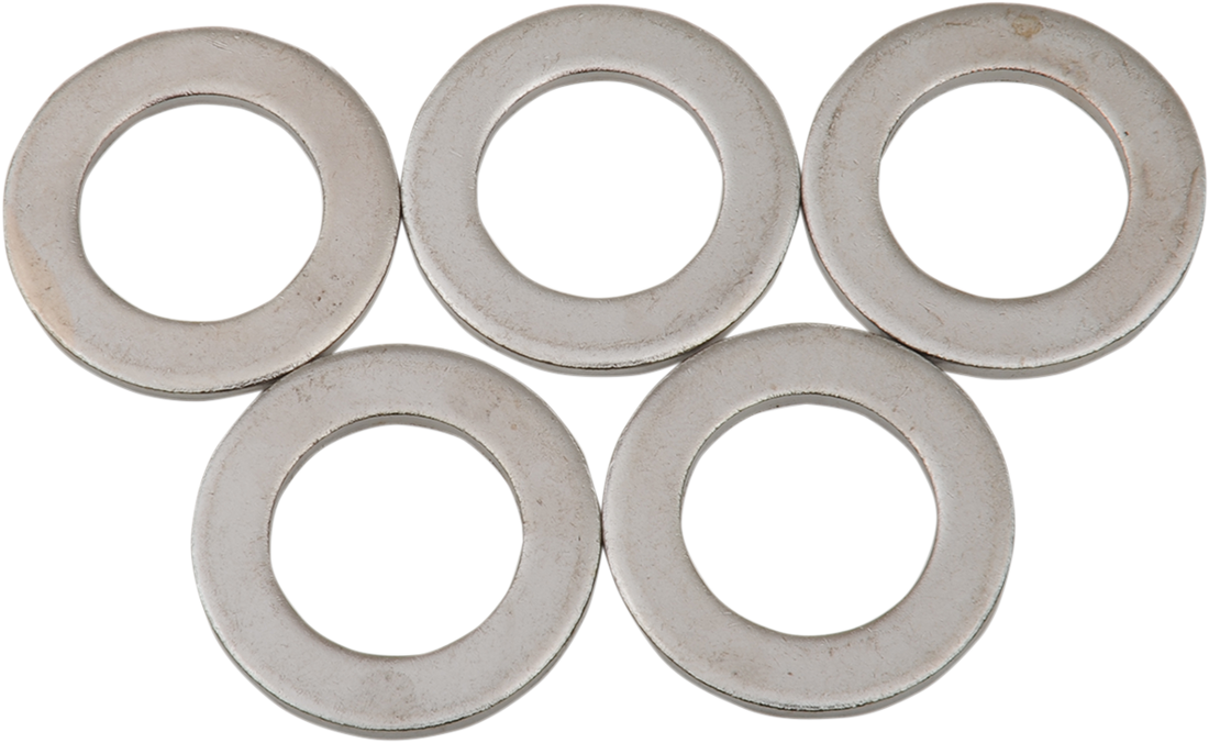 0214-0888 - DRAG SPECIALTIES Axle Washer - Chrome - 5 Pack W16-0339-HWW