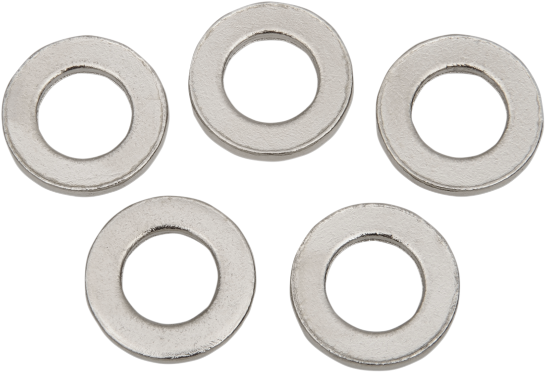 0214-0888 - DRAG SPECIALTIES Axle Washer - Chrome - 5 Pack W16-0339-HWW