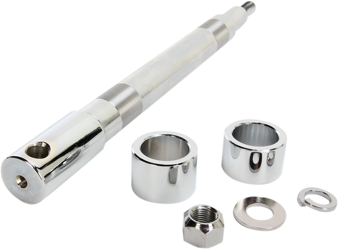 0214-0954 - DRAG SPECIALTIES Axle Kit - Front - Chrome - '00-'07 FLT 16-0324NU