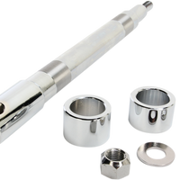 0214-0954 - DRAG SPECIALTIES Axle Kit - Front - Chrome - '00-'07 FLT 16-0324NU