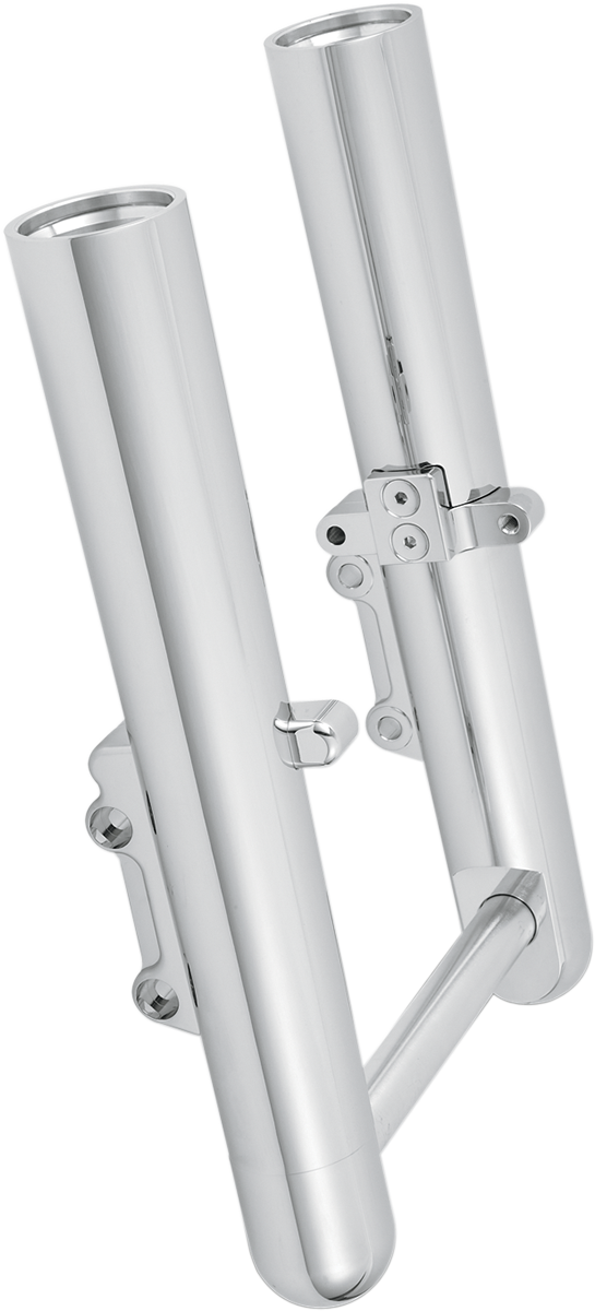 0403-0031 - ARLEN NESS Hot Legs Fork Legs - Dual Disc - Smooth - Chrome - '00-'07 FLT 06-503