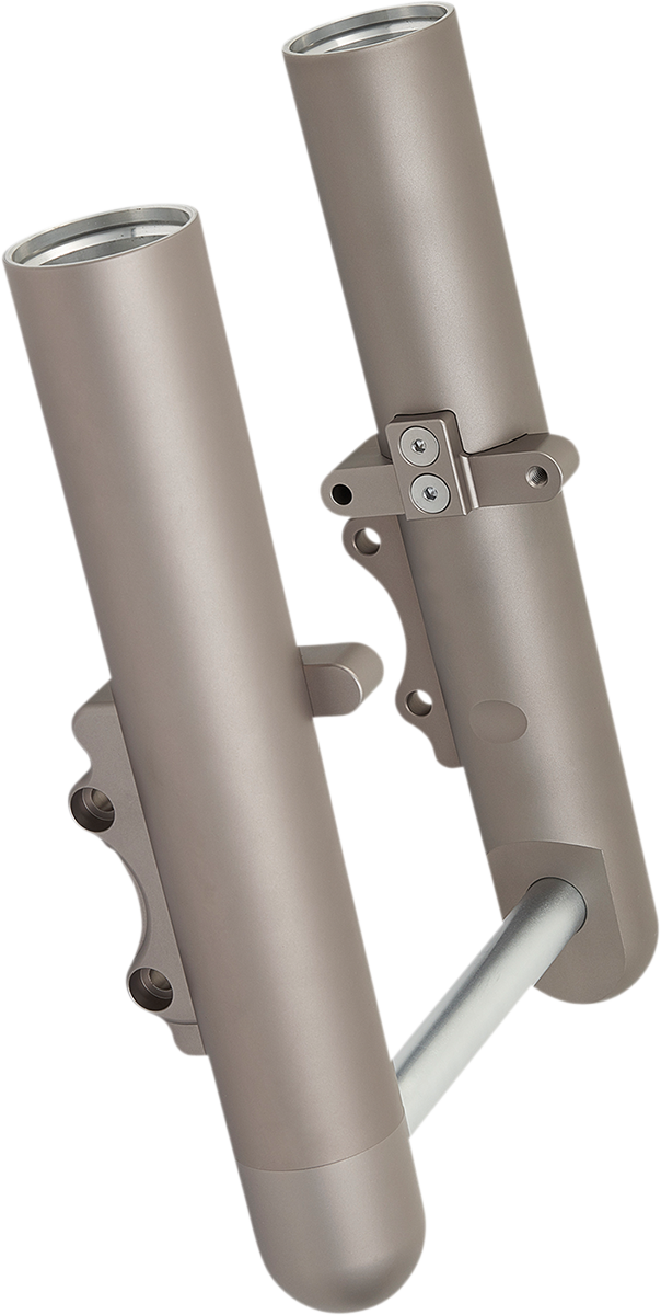 0403-0190 - ARLEN NESS Fork Legs - Black Anodized - Smooth - Single Disc 40-532
