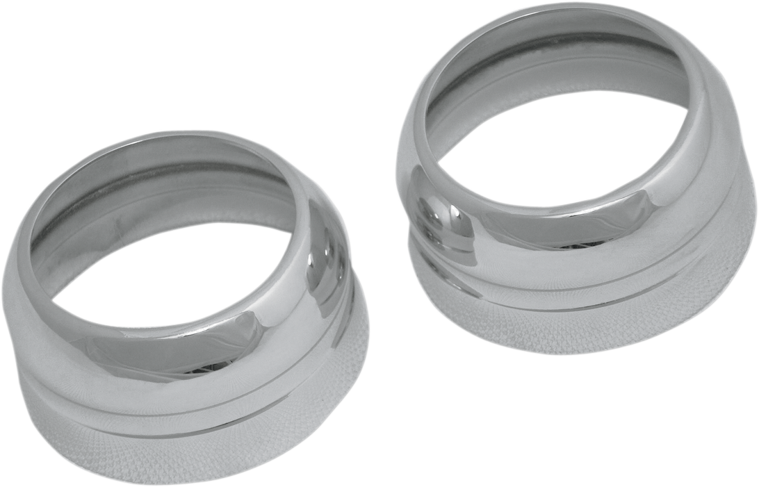 0406-0027 - DRAG SPECIALTIES Fork Boot Covers - 49 mm - '06-'17 FXD/FXDWG | '02-'11 VRSC 63308