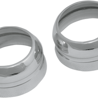 0406-0027 - DRAG SPECIALTIES Fork Boot Covers - 49 mm - '06-'17 FXD/FXDWG | '02-'11 VRSC 63308
