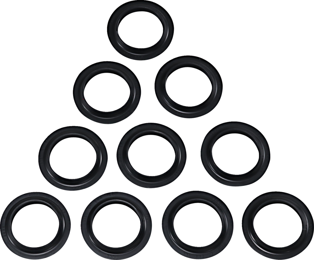 0407-0672 - DRAG SPECIALTIES Fork Dust Seals - 41 mm - 10-Pack 57-115-10