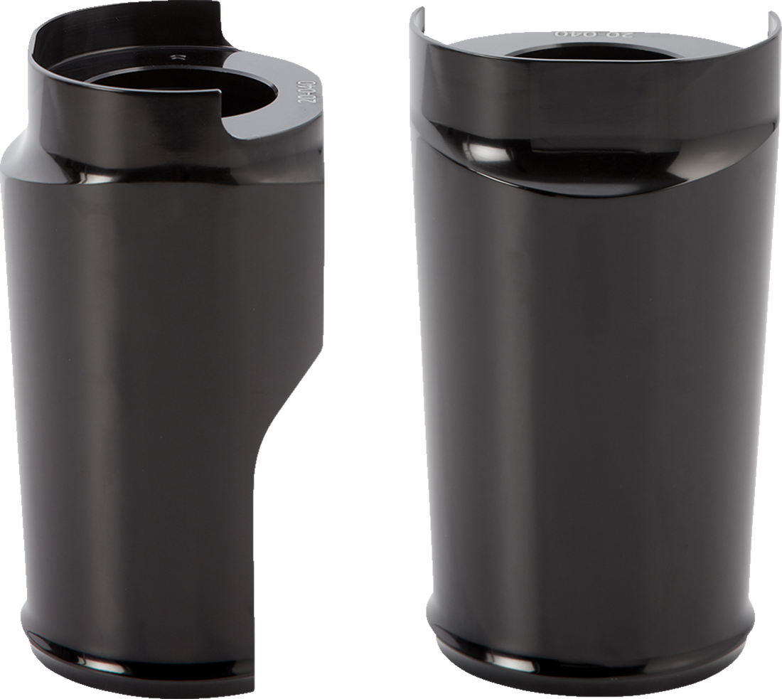 0411-0171 - ARLEN NESS Fat Tire Fork Boot Cover - Black Anodized 20-040