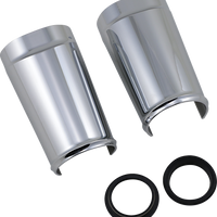 0411-0172 - ARLEN NESS Fat Tire Fork Boot Cover - Chrome 20-041