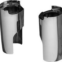 0411-0191 - ARLEN NESS Fork Boot Cover - Chrome 125-001