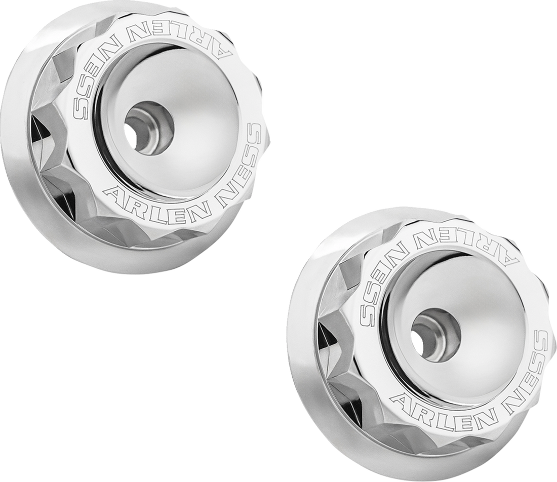 0412-0666 - ARLEN NESS Fork Nut Cover - Chrome 120-041
