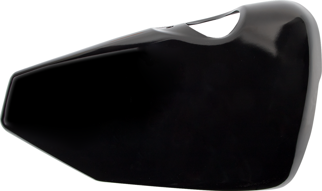 0520-3721 - DRAG SPECIALTIES Side Cover - Right - Gloss Black 301078